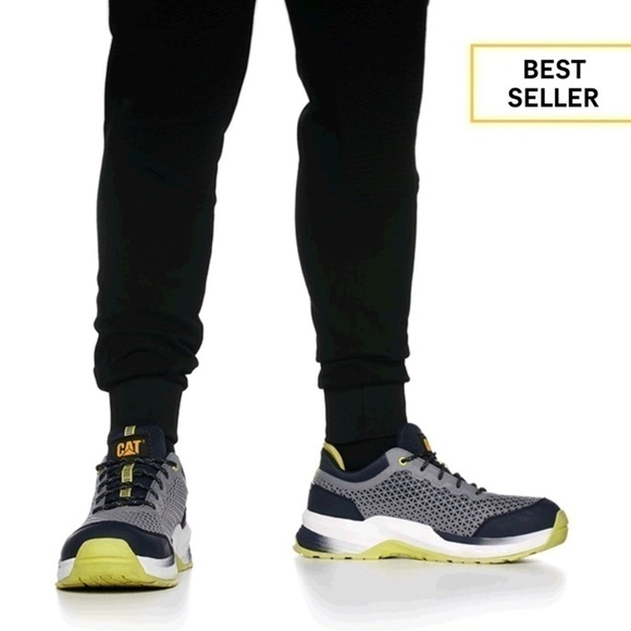 Men’s Work Shoe CAT Caterpillar Streamline 2.0 Composite Toe Men’s Size-9 NWT - Picture 4 of 11